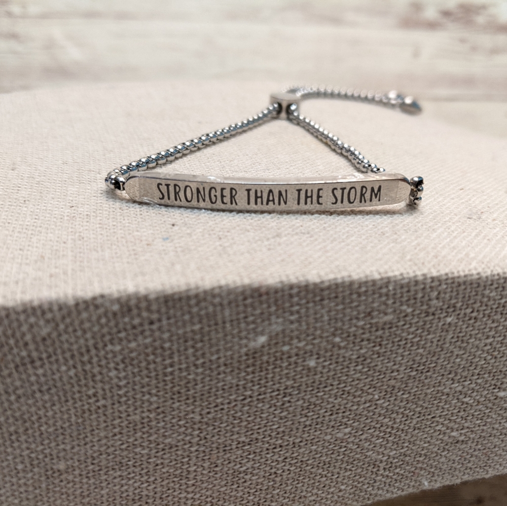 Stronger than the Storm bracelet